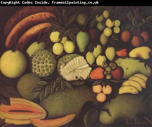 Henri Rousseau Still Life with Exotic Fruits